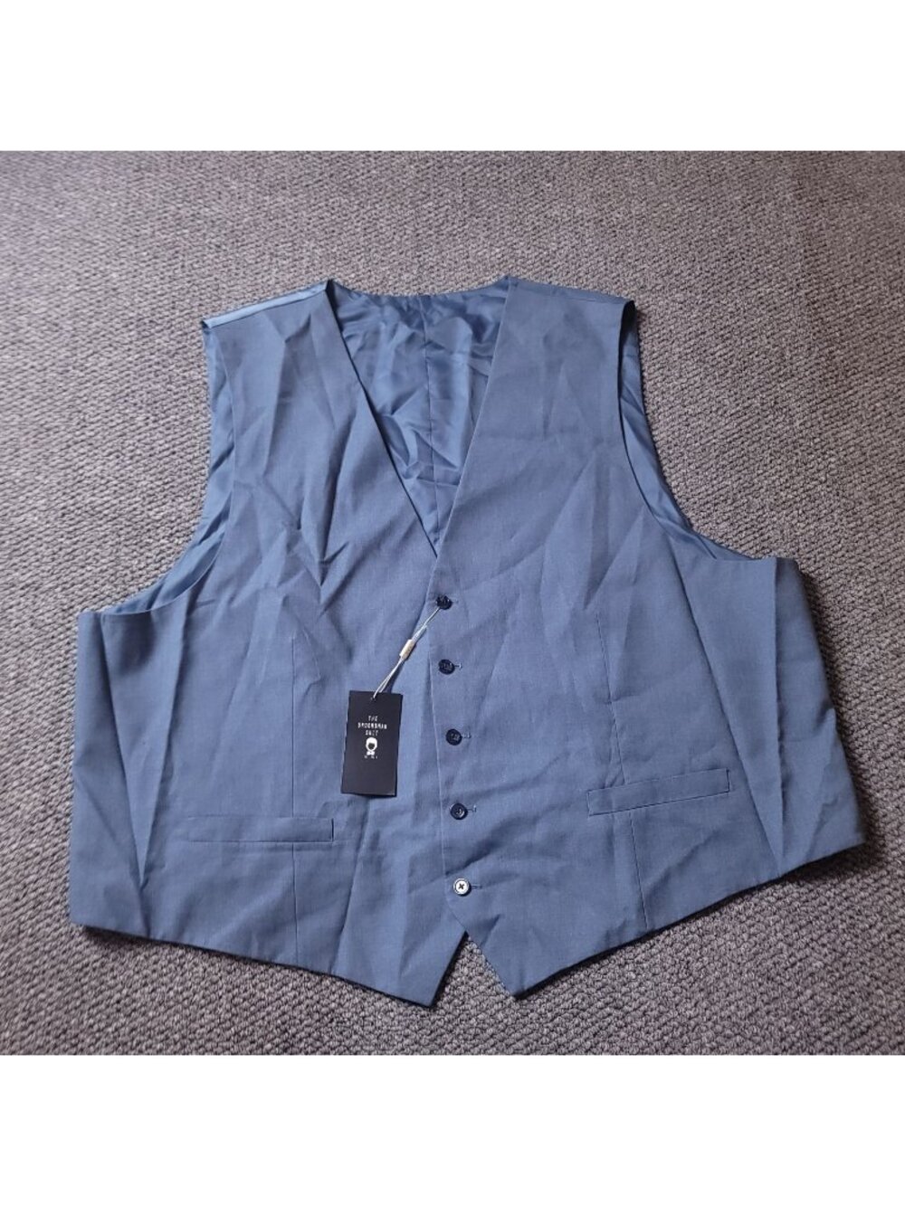 The Groomsman Suit Vest Mens 60 Light Blue Formal Supply Dress Wedding Shop